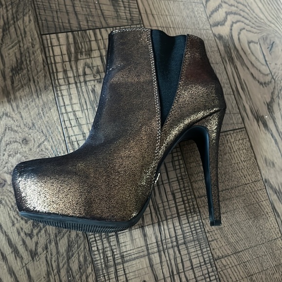 Used Banana Republic boots R R GEORGINE BRONZE - Picture 2 of 8
